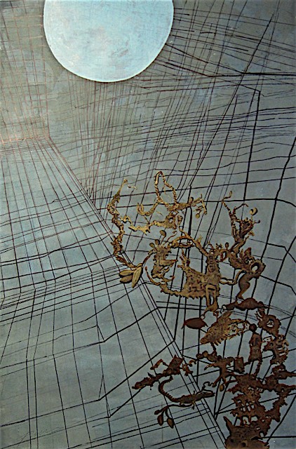 moon shines down on ormolu